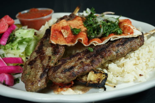Lebanese Beef Shish Kebab