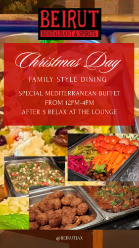 Christmas Day special buffet